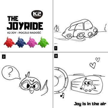 Автомобильный освежитель воздуха K2 JOY NIGHT Bird