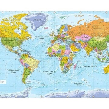 FOTOTAPETA 500x280 +KLEJ, Orbis Terrarum, Mapa
