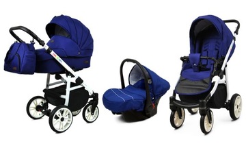 BabyLux Wózek 3w1 dziecięcy spacerówka COLORLUX