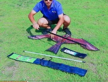 Репеллент от птиц скворцов EAGLE KITE FLAG MAST 6 м - PREMIUM MAX