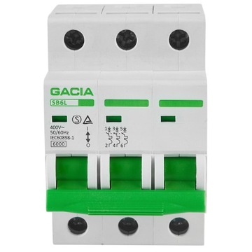 3P C25A выключатель максимального тока