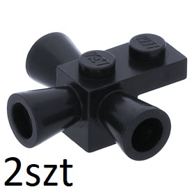 Lego 3963 brick 4200791 głośniki czarny 2szt P117a