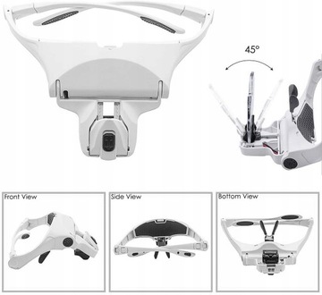 ЛУПА ДЛЯ ЧАСОВИКОВ ЛУПА СВЕТ 2x LED СЕРВИС
