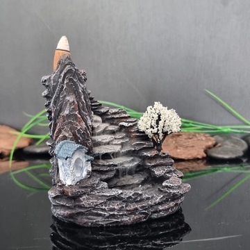 KOMINEK ZAPACHOWY BACKFLOW KADZIELNICA+12 kadzidła PALO SANTO