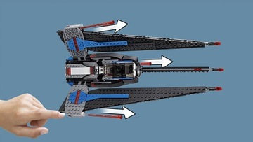 LEGO STAR WARS 75185 Разведчик и император Палпатин