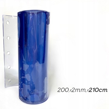 FOLIA PVC PAS 200x2mm KURTYNY KURTYNA PASKOWA