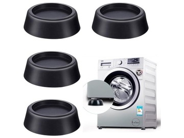 АНТИВИБРАЦИОННЫЕ ПОДУШКИ ДЛЯ СТИРАЛЬНОЙ И ПОСУДОМОЕЧНОЙ МАШИНЫ РЕЗИНОВЫЙ АНТИВИБРАЦИОННЫЙ КОВрик 4 шт.