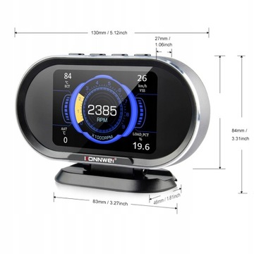 Монитор ошибок KW206 OBD2 в режиме реального времени