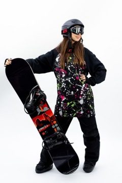 Damska Bluza Snowboardowa Paint Drop M