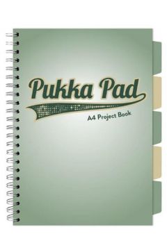 KOŁOZESZYT A4 100 # PUKKA PROJECT BOOK SAGE