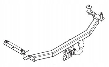 AUTOMAT ZAŘÍZENÍ(HÁK) HOLOWNICZY+7PIN13P HONDA JAZZ2 2008-15