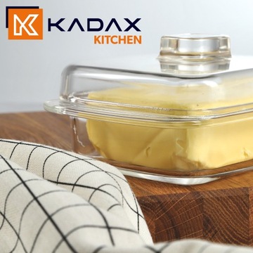 СТЕКЛЯННАЯ МАСЛЕНКА С КОНТЕЙНЕРОМ С КРЫШКОЙ