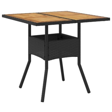STOLIK OGRODOWY KAWOWY NA TARAS BALKON OGRÓD MEBLE OGRODOWE 80x80x75 cm