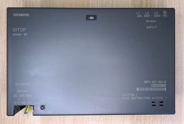Zasilacz 24V 40A Siemens 6EP1 437-2BA10