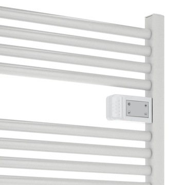 ЭЛЕКТРИЧЕСКИЙ РАДИАТОР ДЛЯ ВАННОЙ КОМНАТЫ, термостат-программатор лестницы БЕЛЫЙ 500 Вт