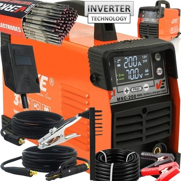 PROSTOWNIK+ ROZRUCH+ SPAWARKA+ INWERTEROWA 200A