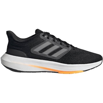 Adidas Ultrabounce черно-серые спортивные удобные мужские туфли, размер 43 1/3