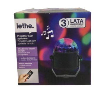 Lethe Проектор LED з пультом 2 Вт 11 режимів