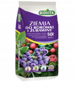 HURT - Biovita Ziemia do Borówki i Żurawiny 50L