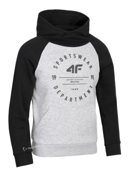 4F CHŁOPIĘCA JUNIORSKA BLUZA KANGURKA / rozm 146