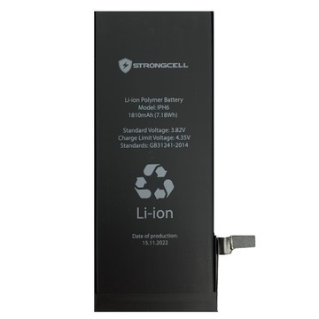 Литий-ионный аккумулятор емкостью 4352 мАч для Apple iPhone 6, A1549, A1586 STRONGCELL