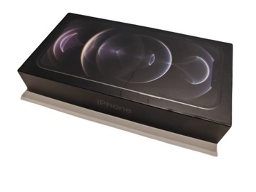 ORYGINALNE PUDEŁKO APPLE IPHONE 12 PRO MAX czarny BLACK box