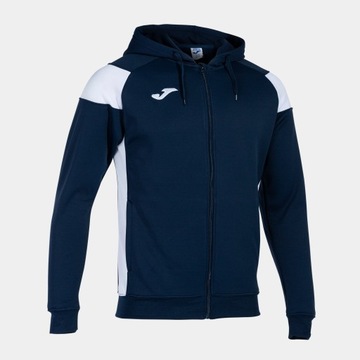 Bluza męska kaptur zamek kieszenie polar granatowa