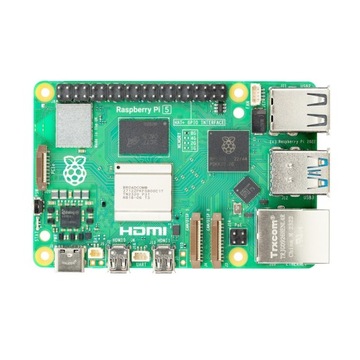 Raspberry Pi 5 — 8 ГБ ОЗУ, 2,4 ГГц, двухдиапазонный Wi-Fi, Bluetooth, PCIe 2.0, RPI5