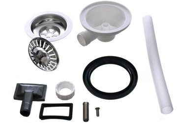 МЕТАЛЛИЧЕСКИЙ СТОПОР ДЛЯ МОЙКИ, СЛИВНОЙ КОРЗИНЫ С ПЕРЕЛИВОМ