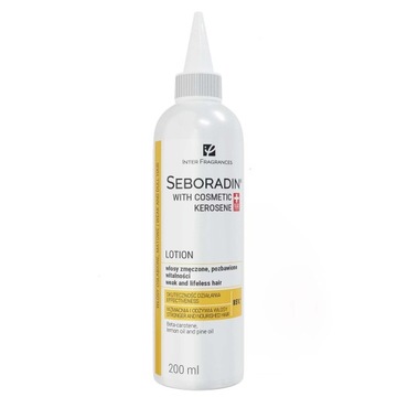 Lotion do włosów suchych Seboradin WITH COSMETIC KEROSENE 200 ml