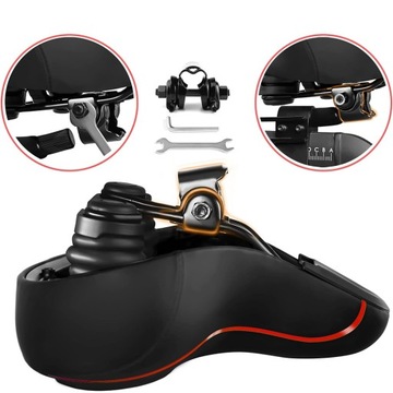 СЕДЛО ДЛЯ ТУРИСТИЧЕСКОГО ВЕЛОСИПЕДА С ПРУЖИНАМИ ЖЕНСКОЕ МУЖСКОЕ