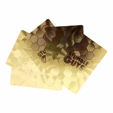 ЗОЛОТЫЕ КАРТЫ 55 ШТ. КОЛЛЕКЦИОННЫЕ КАРТЫ STUMBLE GUYS ЗОЛОТАЯ КОЛОДА