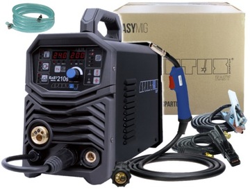 SPAWARKA MIGOMAT EASY MIG 210S MMA TIG 200A IGBT SYNERGIA 3W1 SPARTUS