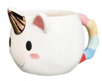KUBEK JEDNOROŻEC KOT UNICORN MAGIC TĘCZA PREZENT