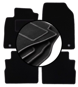 Velurové koberce komplet pro: Opel Signum kombi (2003-2008)
