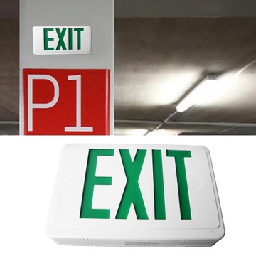 Знак ВЫХОДА Светодиодный индикатор аварийного выхода Индикатор эвакуации 0Q