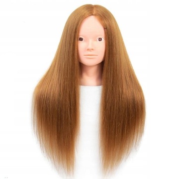 ОБУЧАЮЩАЯ ПАРИКМАХЕРСКАЯ ГОЛОВКА БЛОНД5 РАСЧЕСКА