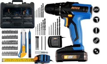 Wkrętarka akumulatorowe Niteo Tools pojm210489 20V