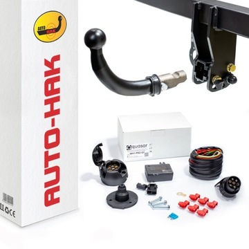 Hak holowniczy WYPINANY ALFA ROMEO 159 Kombi (05-11) +moduł+ADAPTER 7/13