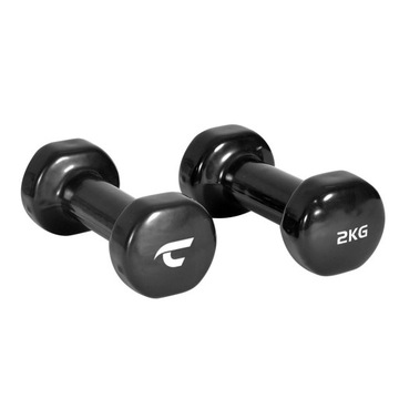 Hantle winylowe Christopeit 2x 2 kg 2 szt.