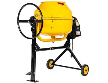 BETONIARKA 230V Budowlana CEDRUS 650 W Bęben 160 litrów KOŁA Blokada MOCNA
