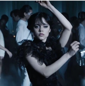 Наряд Уэнсдей Аддамс Платье Парик Маскировка