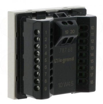 Разъем HDMI 45 клемм 45x45 legrand