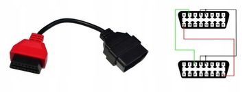 НАБОР ИЗ 6 АДАПТЕРОВ ДЛЯ MultiEcuScan ДЛЯ KKL И ELM327