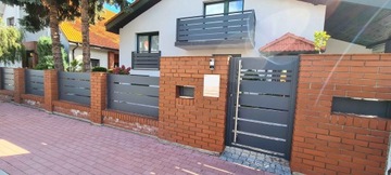 Brama żaluzja aluminiowa 4x1,50 żaluzjowa
