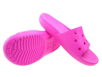 Klapki Crocs Classic Slide 206121-6QQ pink 37/38