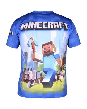 KOSZULKA dziecięca - MINECRAFT Alex Steve M03 134