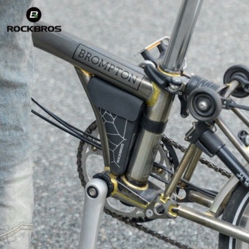 ROCKBROS Сумка на раму велосипеда Съемная треугольная сумка для Brompton 0.32L