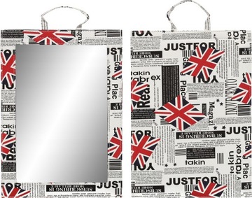 Lustro Q-32-SILVER lusterko fryzjerskie z rączką
