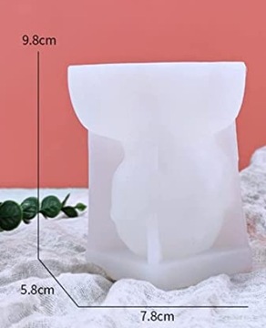 НАБОР СИЛИКОНОВОЙ ФОРМЫ ДЛЯ СВЕЧЕЙ DIY СОЕВОГО ВОСКА